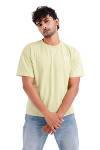 DBYZ Brush Oversized Tee in Pistachio, front