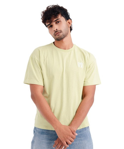 DBYZ Brush Oversized Tee – Pistachio